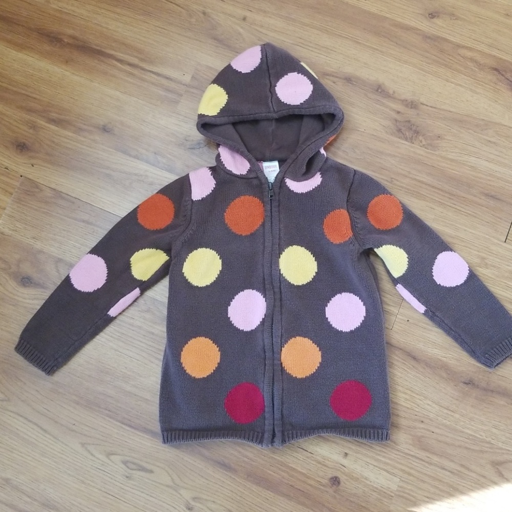 Gymboree cardigan sweater with hood